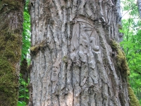 Ferry Island Carving